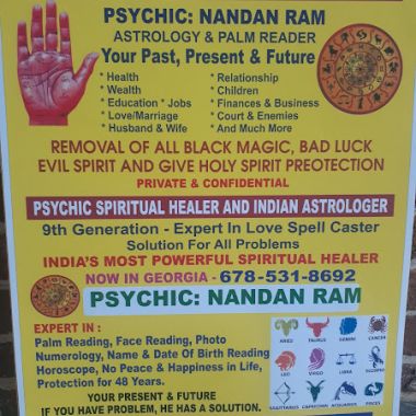 Psychic and spiritual healer Indian astrologer photo