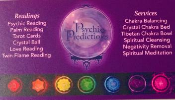 Psychic predictions Ventura