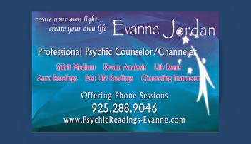 Evanne Jordan Psychic Counselor and Channeler