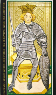 King of Swords front